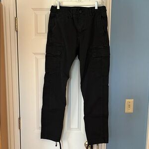 American Eagle Outfitters 30 x 32 Black Cargo Pants